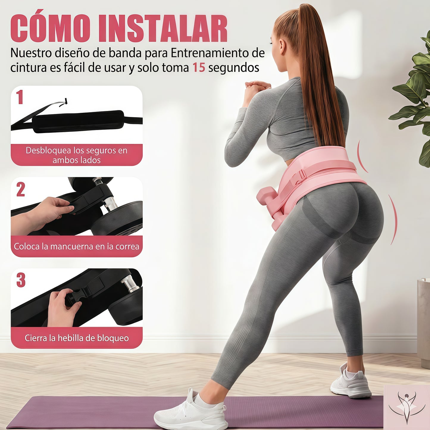 Cinturón de entrenamiento de cintura